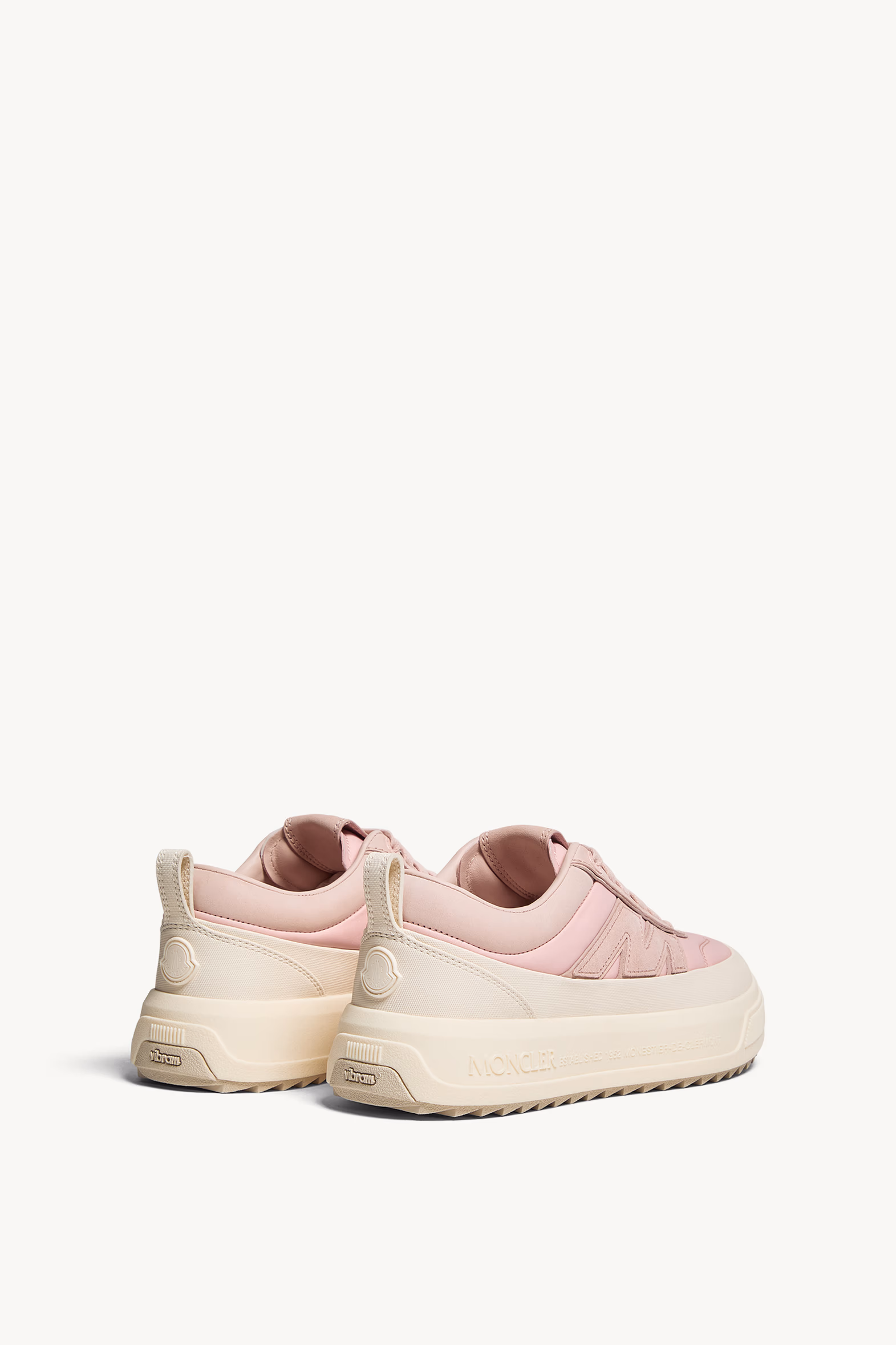 Moncler Altive Nubuck & Suede Sneakers Women Pink Moncler 5